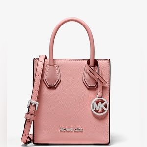 MICHAEL KORS 
Mercer Extra-Small Pebbled Leather Crossbody Bag
